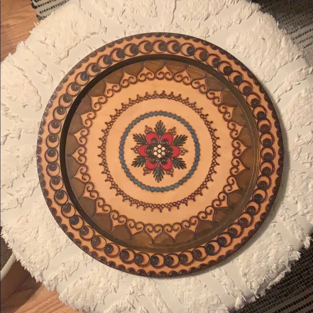 Boho decor / tray 🌿